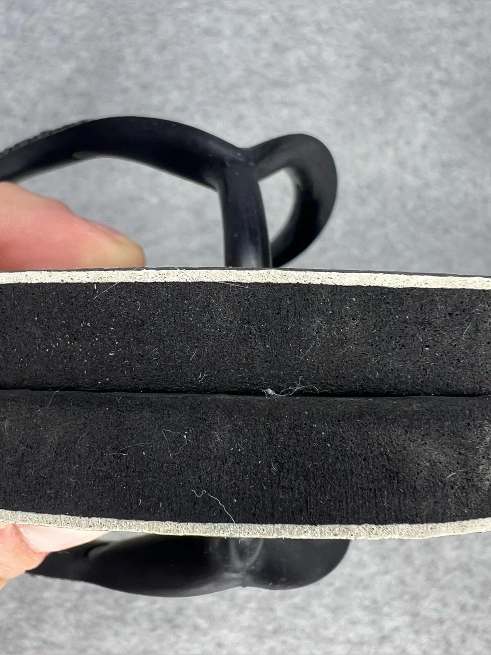 Farm Rio Black Multi Sandal in Black Havaianas Thong Flip Flops Women’s Size 7/8 - Picture 12 of 16